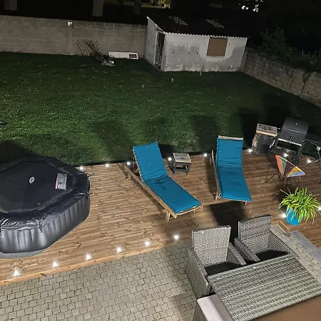 Maison Toute Equipee 3 Avec Jardin Calme Et Spa Holiday home Saint-Malo